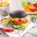Black Gourmet Burger, tranché - 4