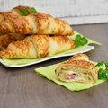 Croissant jambon fromage - 1