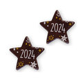 Etoile "2024", chocolat noir