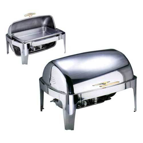 Chafing Dish couv. roll top GN 1/1, doré