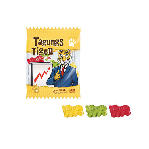 Bonbons gélifiés aux fruits "Tigre"