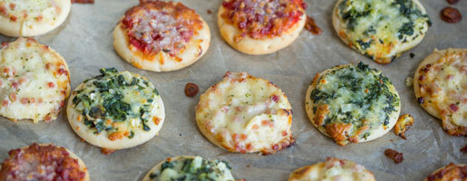 Snacks, pizzas & Cie