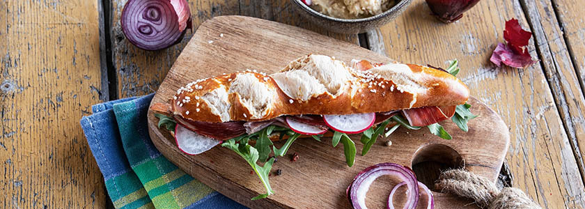 Sandwich bretzel