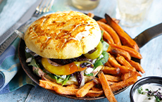 Burger méditerranéen OMG