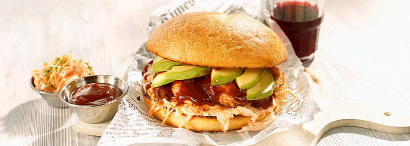 Burger brioché à la dinde
