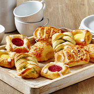 SG-Assortiment de mini-feuilletés danois, 5 sortes
