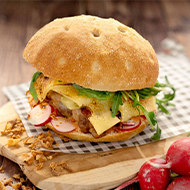 Burger "I Miss You", tranché