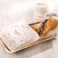 Barquette en palme, 24 x 16 x 2,5 cm