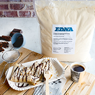 EDNA Préparation pour pâte à crêpes, 2 x 3 kg