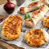 Assortiment de pizzas snacks, 3 sortes