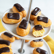 Assortiment mini-éclairs, 2 sortes