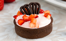 Tartelettes aux fraises et au chocolat
