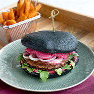Black Gourmet Burger, tranché