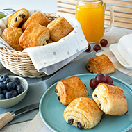 Mini pain au chocolat au beurre 21 %