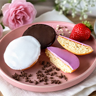 Assortiment minis américains, cuits, 3 sortes