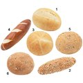 Assort. petits pains Bio** savoureux, 6 sortes