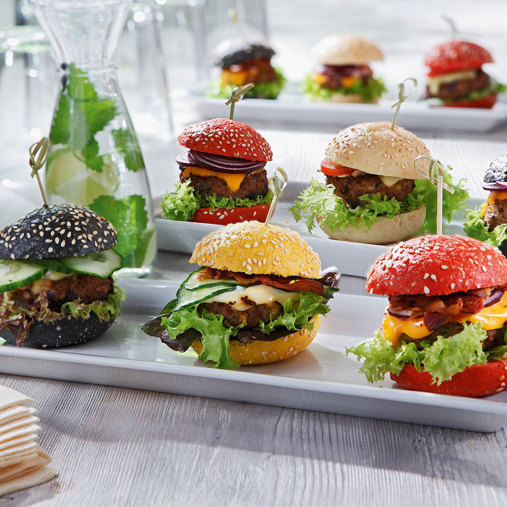 blad Prooi Verbinding Assortiment minis burgers Gourmet commandez en ligne | HoReCa EDNA.fr