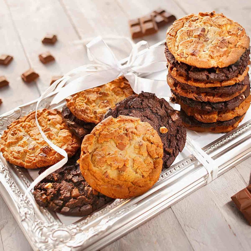 Recette de cookies protéinés fourrés double chocolat