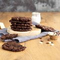 Cookie trois chocolats cuit - 2