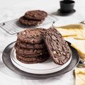 Cookie trois chocolats cuit - 3