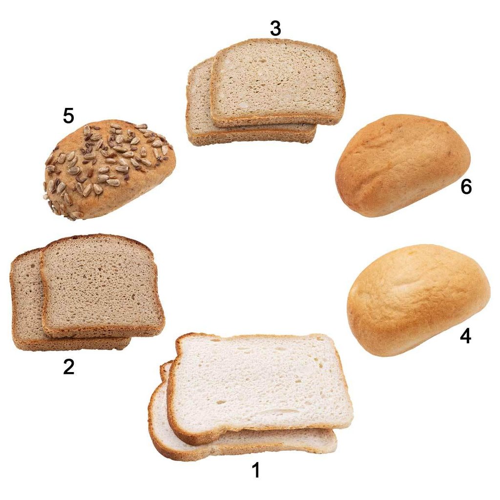 Assortiment sans gluten, 6 sortes