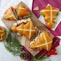 Sapin de Noël en bretzel, cuit - 2