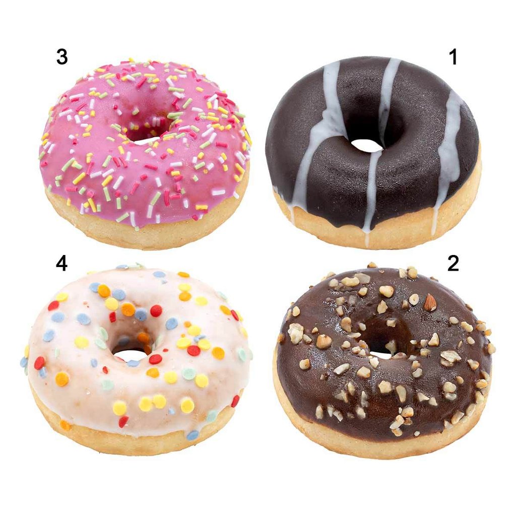 SG-Assortiment mini-donuts funny