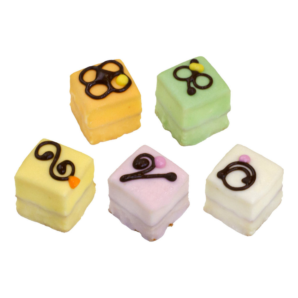 Petits fours variés, 5 sortes