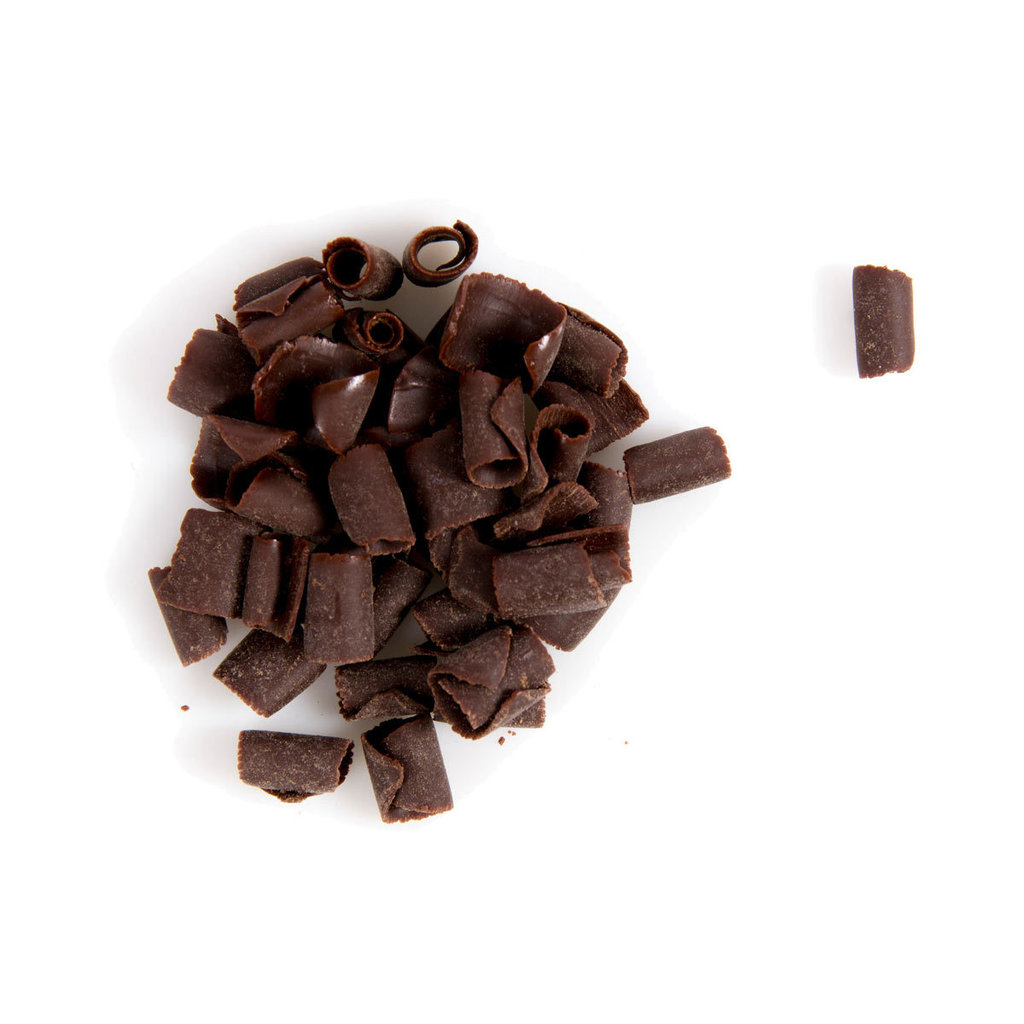 Copeaux de chocolat, chocolat amer