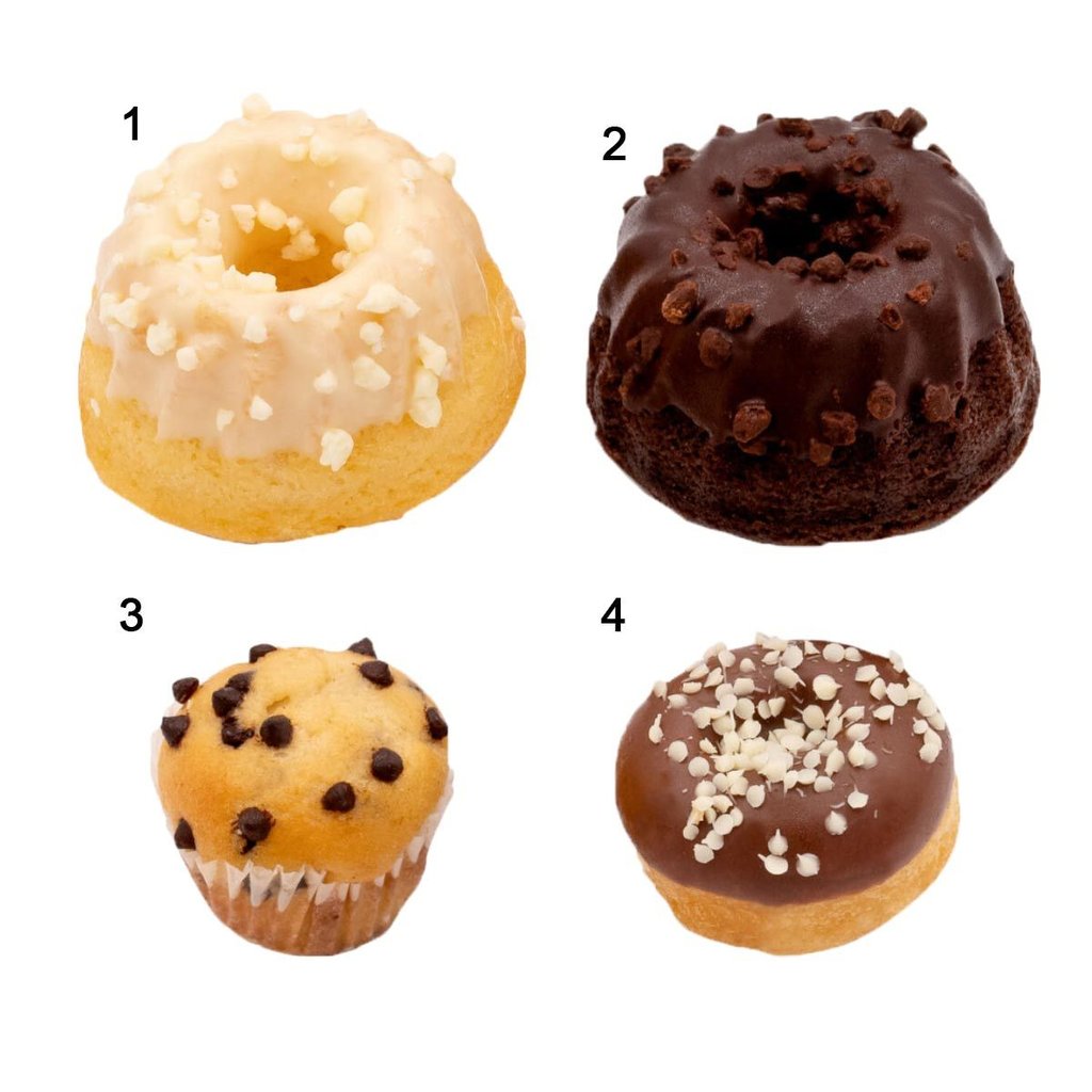 Sweet Party, 4 sortes