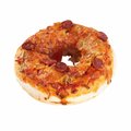 Donut pizza salami