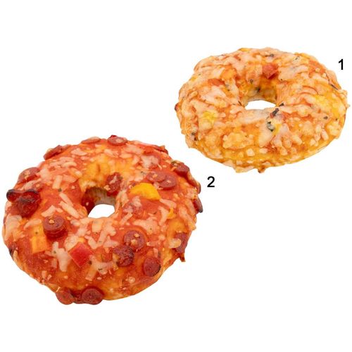 Assortiment de donuts pizzas, 2 sortes