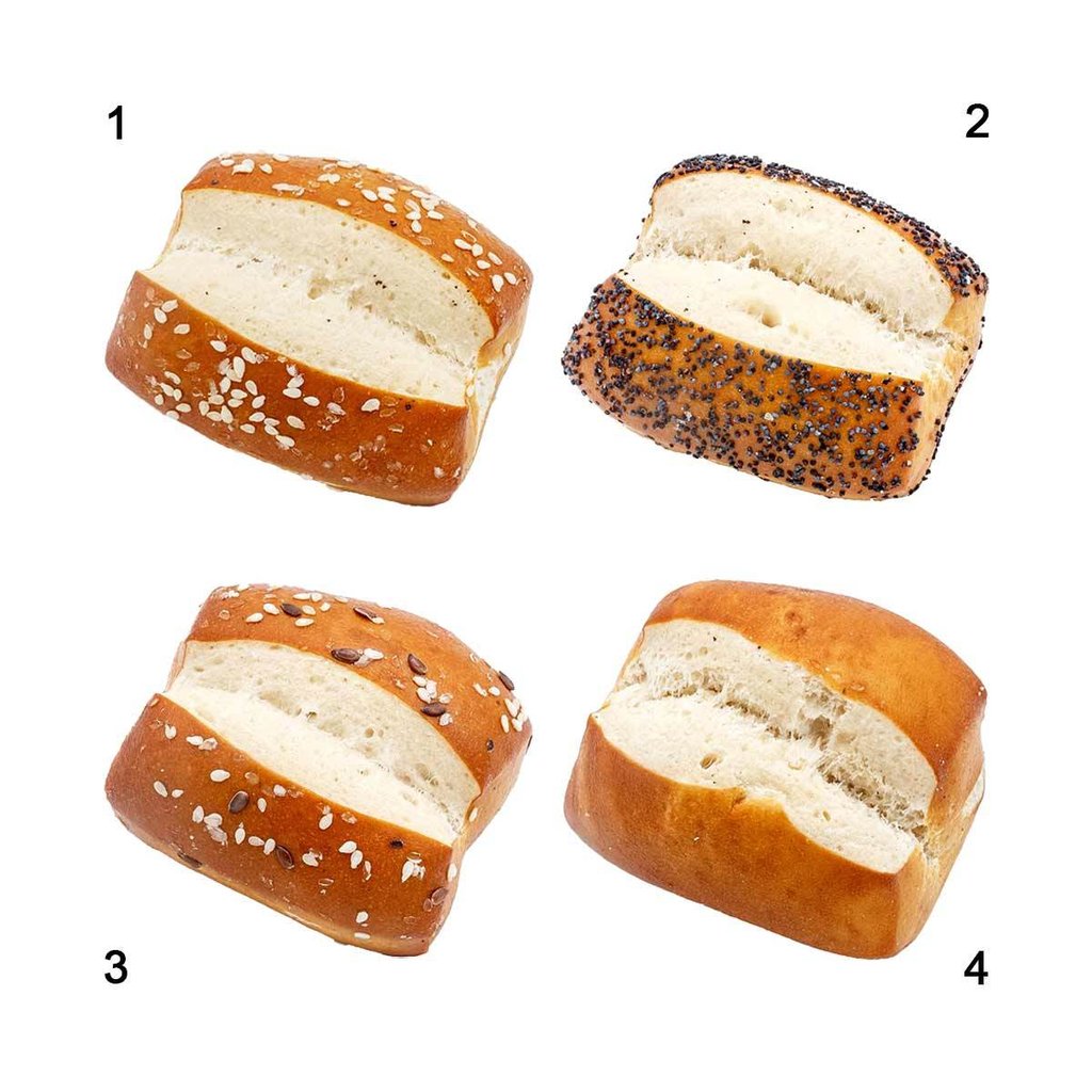 Assortiment mini-navettes Bretzel (cuites)