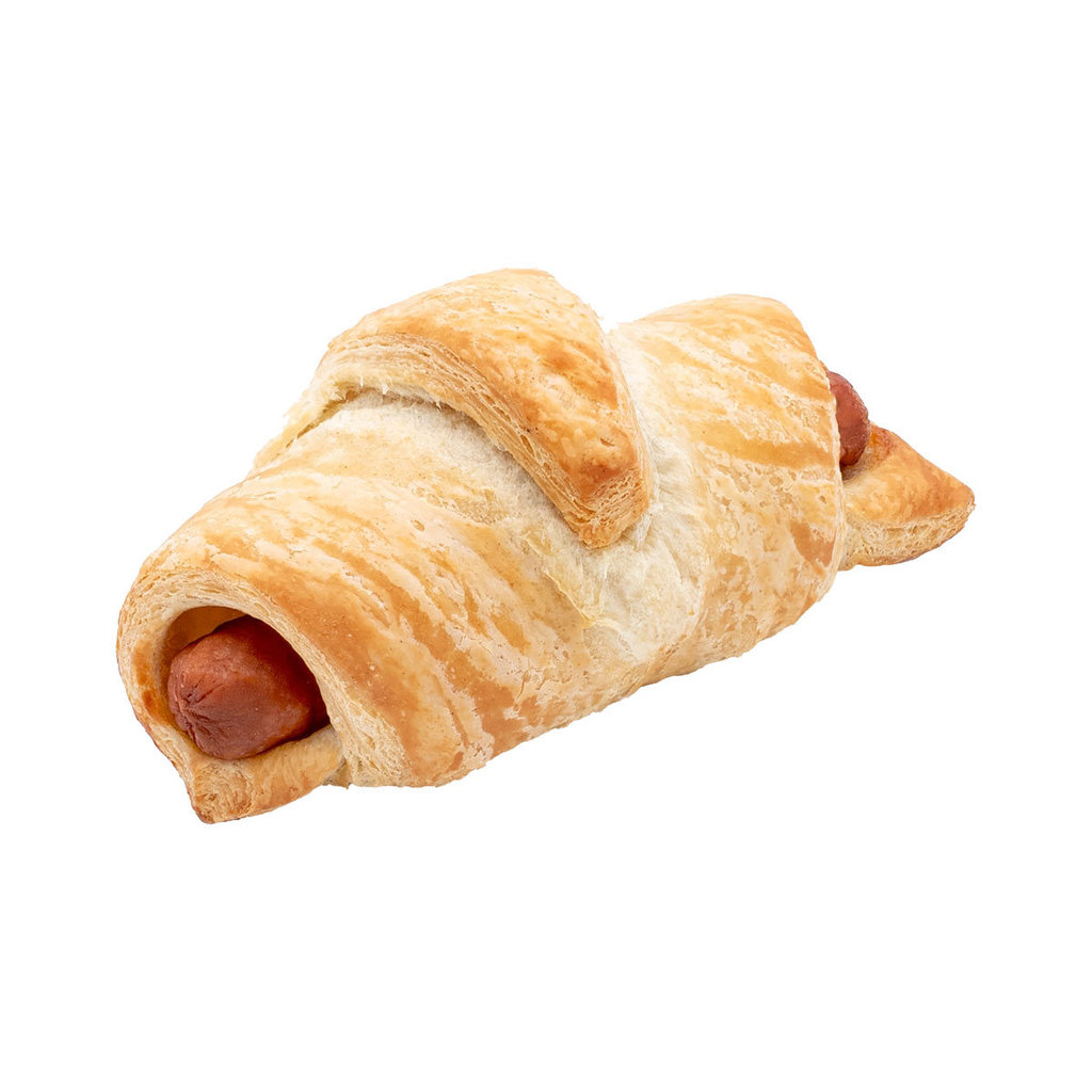 Croissant hot dog