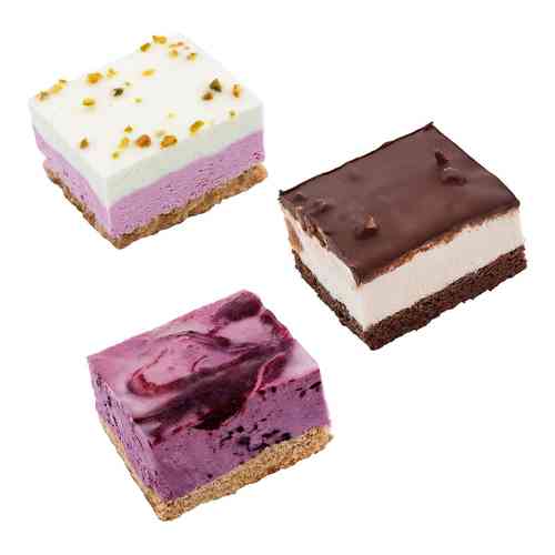 Trio de cadres gourmands à la crème