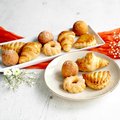 Minis feuilletés sucrés, 4 sortes - 1