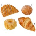Minis feuilletés sucrés, 4 sortes