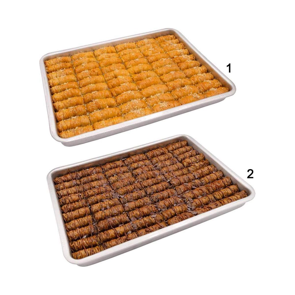 Assortiment de baklavas, 2 sortes