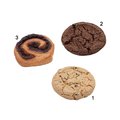 Assortiment de snacks sucrés sans gluten, 3 sortes