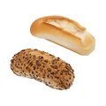 Assortiment de petits pains sans gluten, 2 sortes