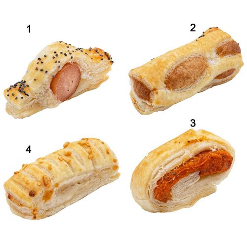 Petits fours cocktail, 4 sortes
