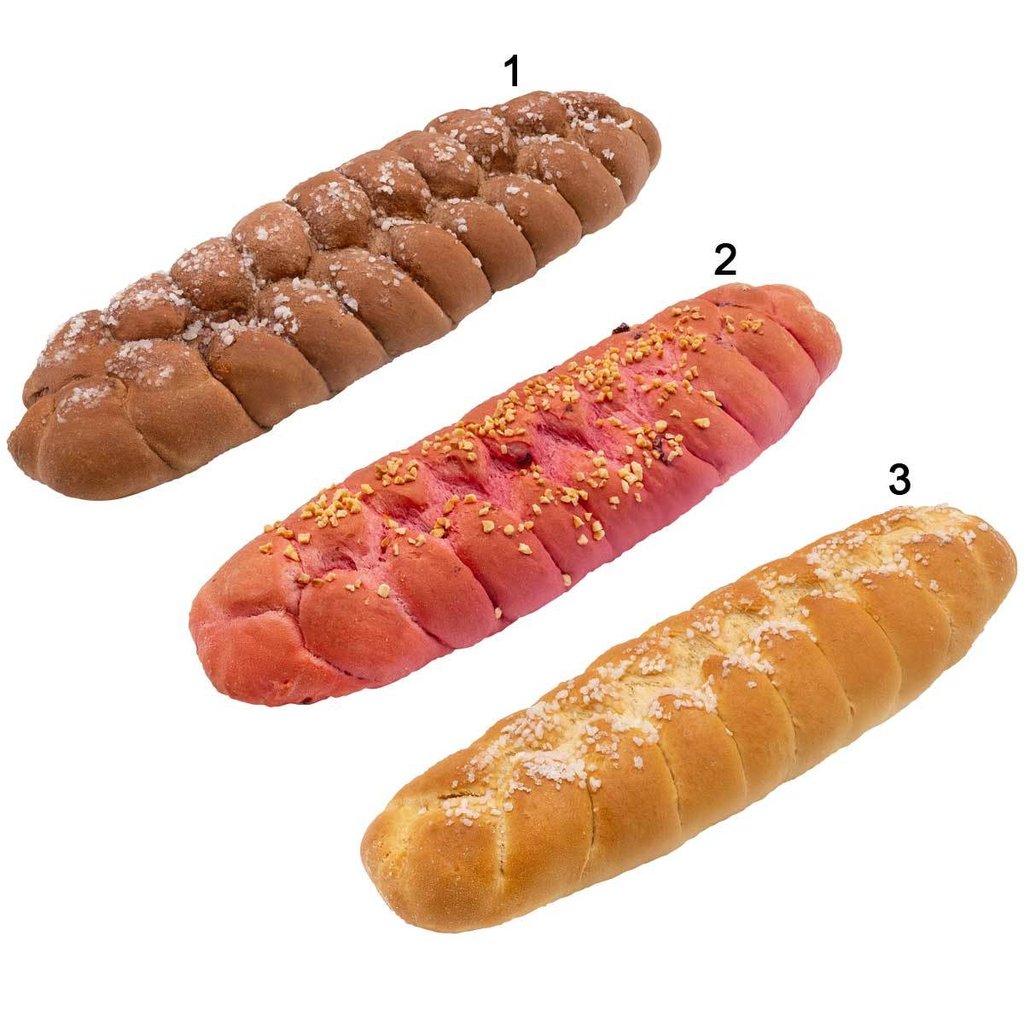 Assortiment de tresses, 3 sortes