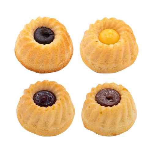 Assortiment minis kougelhopfs fourrés, 4 sortes
