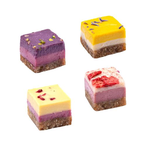 Cadres crus " Raw cakes ", 4 sortes
