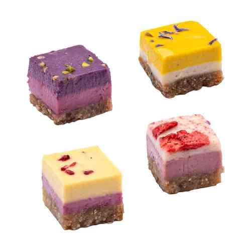 Cadres crus " Raw cakes ", 4 sortes
