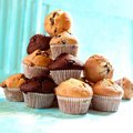 Muffin nature aux pépites de chocolat
