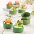 Mini tartelette universel "Filigrano" HUG vert - 1