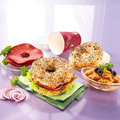 Assortiment de bagels, tranchés - 3