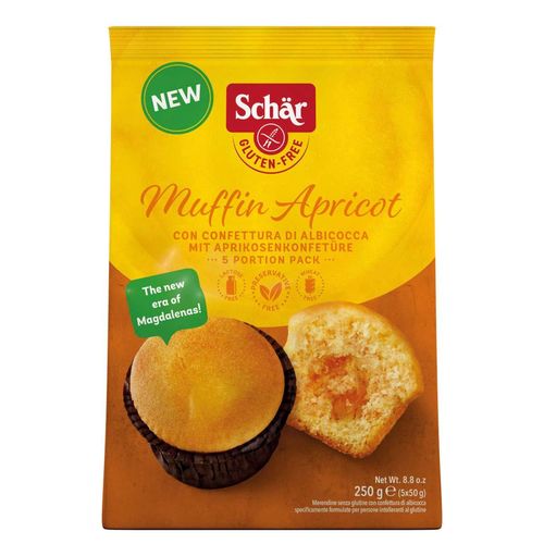 Muffin abricot Schär, sans gluten