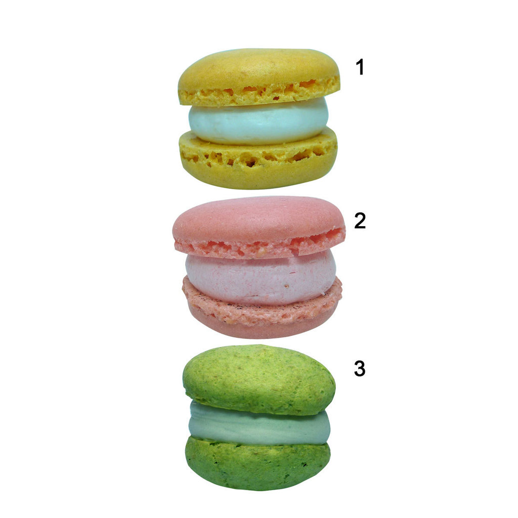 Assortiment "Macarons premium N° 1", fourré